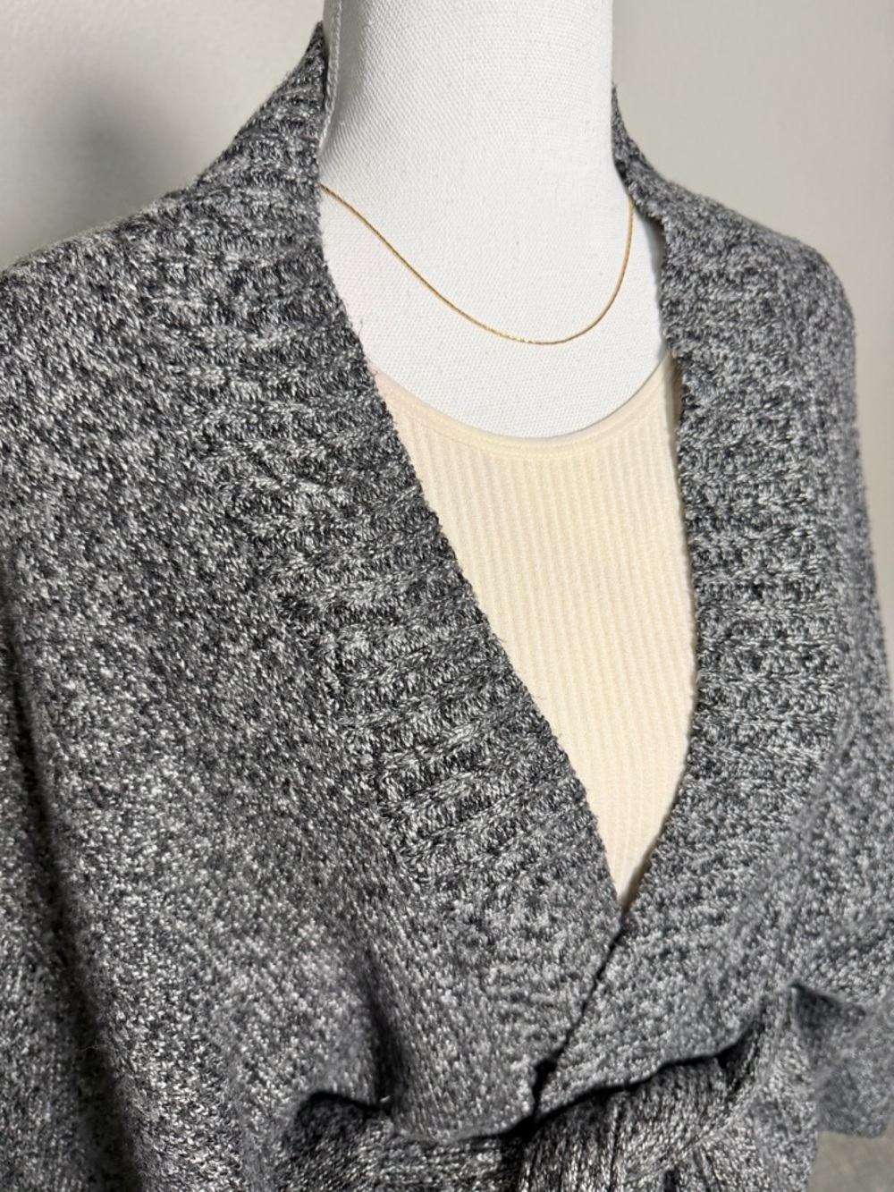 Olivaceous Kimono Wrap Cardigan - Picture 6 of 12